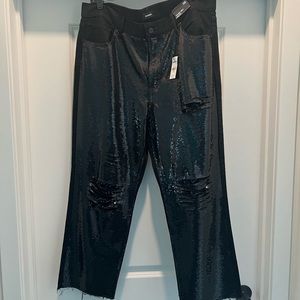 EXPRESS SEQUINS FRONT JEANS